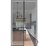 jarolift Fliegengitter Tür Balkontür Insektenschutz Fliegenvorhang ohne Bohren, mit...