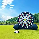 Aufblasbares Fußball-Dartboard, 3M Hohes Selbstklebendes Fußball-Dartspiel für Den...