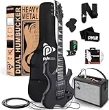 Pyle E Gitarre – Electric Guitar Set – E Gitarre Set mit Elektrische...