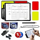 KAOTPO Schiedsrichter Set, Das Schiedsrichter-Set mit Fußball Karten, Schiedsrichter...