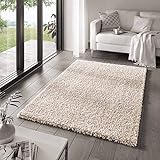 Taracarpet Shaggy Teppich Wohnzimmer Venezia Hochflor Langflor Teppiche modern...