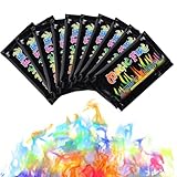 Herefun Buntes Feuerpulver Buntes Feuer, 10g x 20 Magic Fire Pulver Set, Bunte Flamme...
