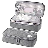 WEMATE Federmäppchen Federtaschen Mäppchen Etui Stifte 5 Fach, Große Kapazität Pencil...