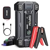 BRPOM Starthilfe Powerbank 3000A 23800mAh 12V Tragbarer