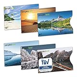 TÜV geprüfte RFID & NFC Blocker Kreditkarten-Schutzhülle (6 Stück) | stabile...