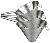 Space Home, Spitzsiebset, 3-teilig, 1x 14-, 1 x 16- und 1 x 20-cm-Durchmesser,...