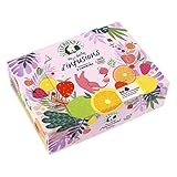 Elephant Kräutertee-Box, Tee-Geschenkset, 9 Kräutertee-Varianten, 56 Pyramiden-Teebeutel