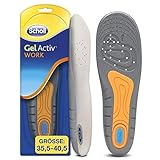 Scholl GelActiv Einlegesohlen Work für Arbeitsschuhe in 35,5-40,5 – Für stark...