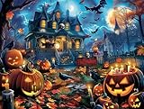 Nattork Jigsaw Puzzle 1000 Pieces for Adults, Halloween Haunted...