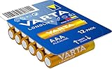 VARTA Batterien AAA, 12 Stück, Longlife, Alkaline, 1,5V, ideal für...