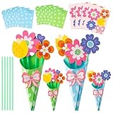 Generisch Papiermotter Day Card Flower Bouquet Craft Kit, Blumenstrauß Craft Kit,...