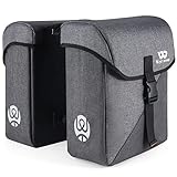 ICOCOPRO Fahrradtasche Doppeltasche, Dreidimensionale Fahrradtaschen für...