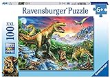 Ravensburger Kinderpuzzle - 10665 Bei den Dinosauriern - Dino-Puzzle für Kinder...