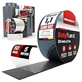 Wasserdichtes Klebeband Butylband I 50mm*5m Anthrazit hochwertig selbstklebend mit...