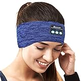 ZRUHIG Schlafkopfhörer Bluetooth, Kopfhörer Stirnband Bluetooth V5.0, Schlaf Kopfhörer...