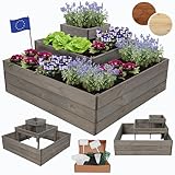 MODO24 Hochbeet, Kräuterbeet, Gartenbeet, Pflanzbeet, Blumenbeet, Stufenbeet,...
