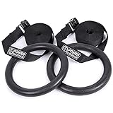 POWER GUIDANCE Turnringe aus mit verstellbaren Schnallenriemen, gymnastikringe...
