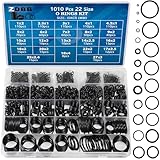 ZDBB 1010 Stück Gummi-O-Ringe-Set, 22 Größen,...