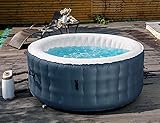 Whirlpool Aufblasbar Runden 4-6 Personen SPA Selbstaufblasend, Beheizter Pool...