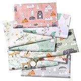 Baumwollstoff Patchwork Stoffe, Comius Sharp 8 Stück DIY Baumwoll Cartoons...