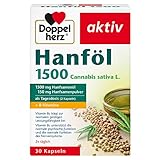 Doppelherz Hanföl Kapseln – Vitamin B1 unterstützt die normale Funktion des...