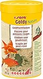 sera Goldy Nature 250 ml - Goldfischfutter für gesundes Wachstum & prächtige Farben,...