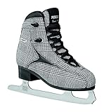 Roces Damen skøjtesko braits Damen Schlittschuh, CHECK BLACK WHITE SILVER, 40...