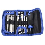 Schraubendreher-Bit-Set, 100 mm lang, Schnellspanner, magnetischer Bithalter, Adapter,...