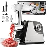 Fleischwolf Elektrisch, Juissiart Fleischwolf, Hackfleisch Maschine,...