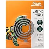 Zeckenhalsband für Hunde Einstellbar 58cm, Zecken und Flohschutz für Hunde, Halsband...