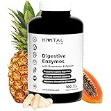 Verdauungsenzyme. 180 vegane Kapseln für eine 6-monatige Kur. Amylase,...