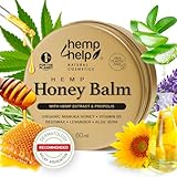 Manuka-Honig-Hanf-Salbe für Neurodermitis & Ekzeme, Schuppen - Propolis, Bienenwachs,...