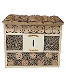 Dehner Natura Premium Insektenhotel Andrena, Insektenhaus / Nistkasten für...