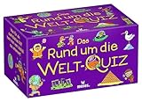 moses 90164 Rund um die Welt, Kinderquiz mit 100 spannenden Fragen, Weltreise...