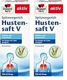 Doppelherz Spitzwegerich Hustensaft V – Pflanzliches Arzneimittel zur Besserung der...