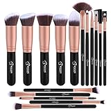 Pinselset Makeup Rosa Gold, Professionelle Make Up Pinsel Set mit...