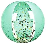 moses. Glitzer-Wasserball | Kinder-Spielball für Strand und Schwimmbad | 40 cm...