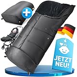 MÖWENWELT® Fußsack für Kinderwagen [inklusive 2 Fußteile] Reißverschluss,...