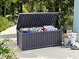 Koll Living Auflagenbox/Kissenbox 570 Liter l 100% Wasserdicht l mit Belüftung dadurch...