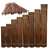 Ogrodzenia Wiklinowe Weidenmatte 120 x 500 cm - Balkon Sichtschutz - Zaun Garten...