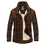 DPZZ Fahrradjacke Winter,Retro Jacke,Kuschelfleece Jacke,Blaue Jacke Herren,Laufjacke...