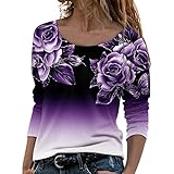 GFPGNDFHG weihnachtslongpulli Damen Cardigan y2k feinstrickkleid Damen Head Full of Herbs...
