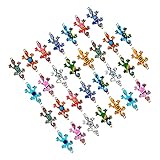 SEWACC 30 Stück Gecko-ornamente Aus Legierung Massenzauber Bär Halskette Glücklich...