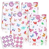 Papiertüten,12 Stück Kindergeburtstag Tüten Geschenktüten Partytüten...
