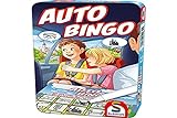 Schmidt Spiele 51434 Auto-Bingo, Bring Mich mit Spiel in der Metalldose, bunt