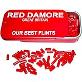 RED DAMORE 100 x Elite-Feuerzeug-Flint-Serie: Unsere besten Feuerzeug-Feuersteine,...