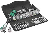 Wera Zyklop Speed-Knarrensatz 8100 SB 6. 3/8 Zoll, Antrieb, metrisch, 29-teilig,...