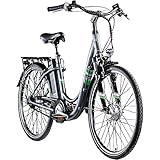 ZÜNDAPP E Damenrad 26' E-Bike Pedelec Green 3.7 Citybike Elektrofahrrad Fahrrad...