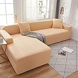 ETULLE Stretch-Sofabezug L-Form-Jacquard-Sofa-Schonbezug,Sektional-Couchbezug für...