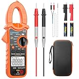 Crenova Klemme Meter, TRMS Digitales Stromzange, 6000 Counts Strommesszange,...